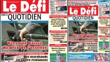 Voici la une du Défi Quotidien de ce Mercredi 04 Septembre 2024