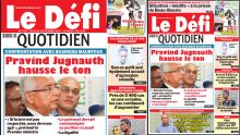 Voici la une du Défi Quotidien de ce Jeudi 26 Septembre 2024