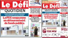 Voici la une du Défi Quotidien de ce Jeudi 08 Mai 2025