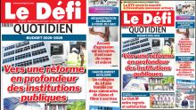 Voici la une du Défi Quotidien de ce Mercredi 11 Juin 2025