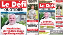 Voici la une du Défi Quotidien de ce Lundi 11 Août 2025