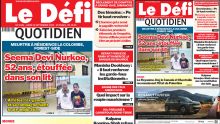 Voici la une du Défi Quotidien de ce Lundi 22 Septembre 2025