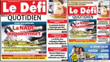 Voici la une du Défi Quotidien de ce Jeudi 02 Octobre 2025
