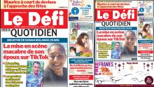 Voici la une du Défi Quotidien de ce Jeudi 16 Octobre 2025