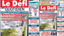 Voici la une du Défi Quotidien de ce Mercredi 05 Novembre 2025
