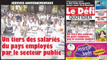 Voici la Une du Défi Quotidien de ce jeudi 25 Octobre 2018