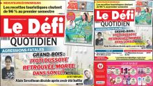 Voici la Une du Défi Quotidien de ce mardi 24 Août 2021