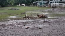 Belal : le terrain de foot et de rugby de Riverland endommagé