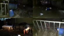 Avis de fortes pluies : une rue se transforme en rivière en crue à Tranquebar 