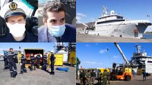 Fuite d’huile du Wakashio : «Plus de 5 tonnes d’équipements arrivés de La Réunion sur le Champlain», indique Clément Arboy