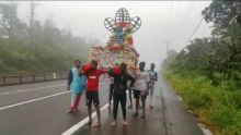 Maha Shivaratri : des pèlerins en marche déjà vers le Ganga Talao