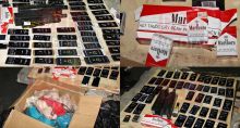 La douane saisit 47 cellulaires cachés sous des sous-vêtements 