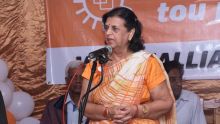 Lady Sarojini : «Se enn election ki claire, soit Pravind, soit Navin»
