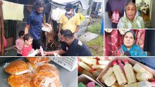 Quinze familles de Chemin-Grenier  ont reçu leur « iftar pack »