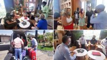 Réouverture des frontières : Le sega «Bare ala mo vini» accueille à un couple portugais en lune de miel