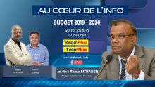 Budget 2019-20 : Rama Sithanen sera l’invité de l'émission Au Coeur de l'Info ce mardi après-midi