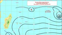 Météo : le cyclone Darian à 3 000 km de Rodrigues