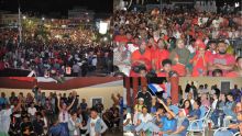 [En images] France v Maroc : belle ambiance au Kadhafi Square et au Racing Club