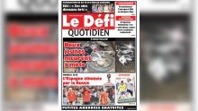 Voici la Une du Defi Quotidien de ce lundi 02 juillet 2018