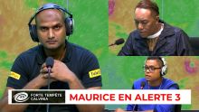 Maurice en alerte 3. Forte tempête tropicale Calvinia : plateau spécial sur Radio Plus