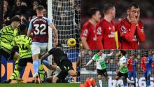 Premier League : Aston Villa récidive contre Arsenal, Manchester United s'effondre