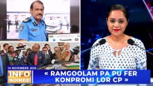 [Info Soirée] : « Ramgoolam pa pu fer konpromi lor CP »