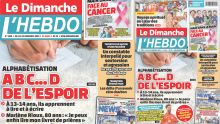 Voici la Une de Le Dimanche/L'Hebdo de ce Dimanche 08 Septembre 2024