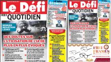 Voici la une du Défi Quotidien de ce Jeudi 24 Octobre 2024