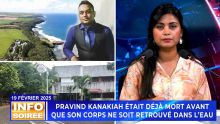 [Info Soirée] : « Pravind Kanakiah ti deza mor avan »