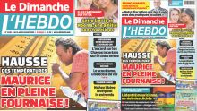 Voici la Une de Le Dimanche/L'Hebdo de ce Dimanche 19 Janvier 2025