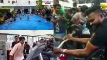 Tensions au Sri Lanka : pool party et séance de sport dans le gymnase présidentiel 