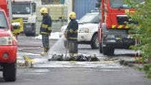 Au Port : six pompiers souffrent d’irritation après une «réaction chimique» entre deux produits dans un entrepôt