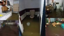 [En images] Des maisons inondées à Mamou Lane, Plaine-Magnien