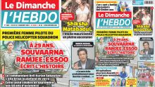 Voici la Une de Le Dimanche/L'Hebdo de ce Dimanche 01 Septembre 2024