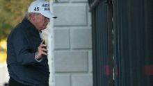 Au moment de l'annonce de sa défaite, Trump était à son club de golf