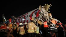 Sortie de piste en Turquie : un avion se brise en trois, 120 blessés 