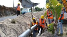 En sept semaines : 7,1 km de tuyaux remplacés par la Central Water Authority