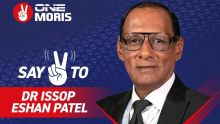 One Moris : Dr Eshan Patel Issop rejoint la plateforme de Sherry Singh 