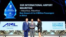 L'aéroport de Maurice désigné meilleur en Afrique dans la catégorie 2 à 5 millions de passagers