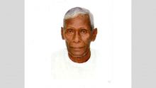 Missing : Dindialsingh Rughoonauth, 84 ans, ne donne plus signe de vie depuis 4 jours 
