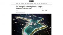 Le Royaume-Uni cédera la souveraineté des îles Chagos à Maurice