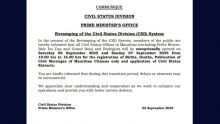 Ouverture exceptionnelle des bureaux de l’état-civil ce week-end