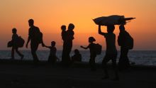 La mort dans l'âme, des Palestiniens de retour à Gaza, ville fantôme