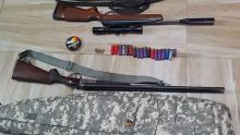 Melrose : les deux carabines saisies étaient utilisées pour la chasse illégale