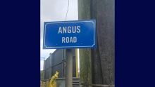 Angus Road accessible dans les deux sens 