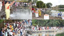 [En images] Maha Shivaratri : des pèlerins et dévots affluent vers le lac sacré de Grand-Bassin