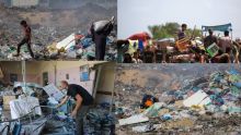 A Gaza, des habitants vivent près d'énormes tas de déchets, selon l'UNRWA
