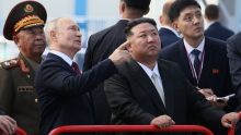 Poutine dit être très content de voir Kim