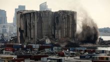 Port de Beyrouth: nouvel effondrement dans les silos au 2e anniversaire de l'explosion 
