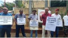 Non-paiement du boni : des membres de l'UPSEE manifestent devant la PSEA  